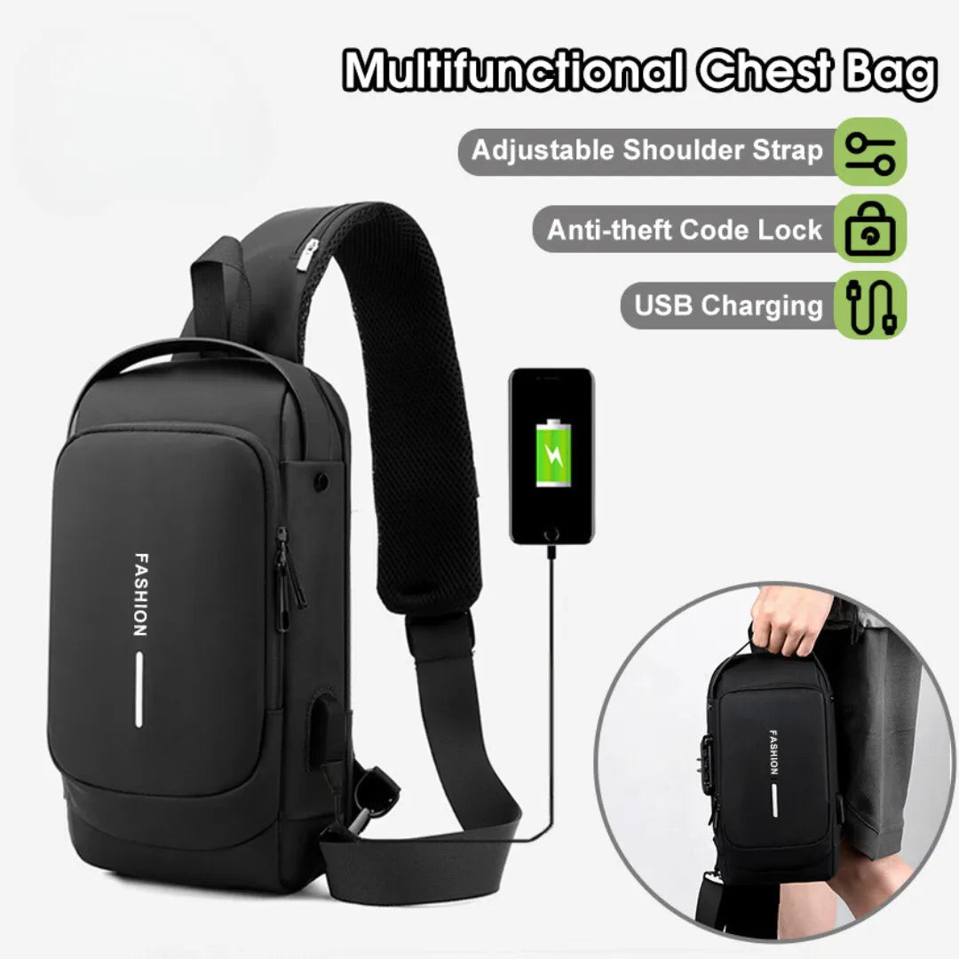 Multifunctional Waterproof Anti-Theft Chest Bag